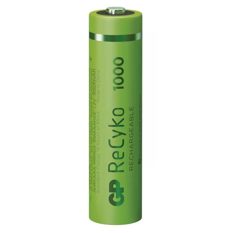 GP ReCyko+ 950mAh AAA 1.2V NiMH akumulátor 1ks baterie