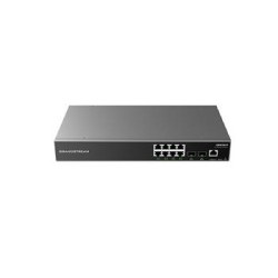 Grandstream GWN7801P L2+ Managed Network Switch 8x 1Gb RJ45, 2x SFP, PoE+, DHCP, QoS, VLAN