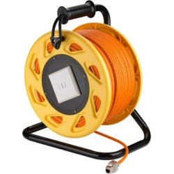 goobay Kabel na bubnu prodlužovací CAT 7A S-FTP, RJ45-RJ45, AWG 23/1 LSZH 90m