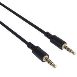 PremiumCord Kabel Jack 3.5mm 4 pinový M/M 3m