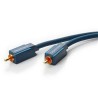 ClickTronic HQ OFC 1xCINCH - 1xCINCH propojovací kabel, M/M, 50cm