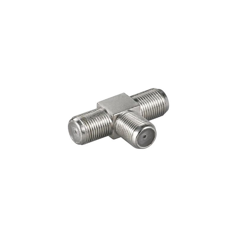 PremiumCord adaptér F-konektor female - 2x F-konektor female