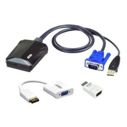 ATEN Adaptér pro připojení notebooku přes USB jako konzole - Crash Cart IT KIt