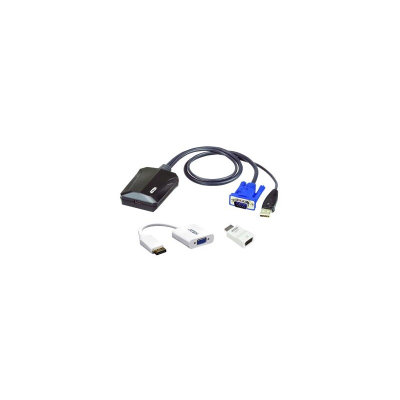 ATEN Adaptér pro připojení notebooku přes USB jako konzole - Crash Cart IT KIt