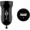goobay Napájecí 12-24V autoadaptér na 1x USB 1A černý