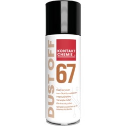 KONTAKT CHEMIE Stlačený vzduch na čištění, 200ml, nehořlavý, DUST OFF 67