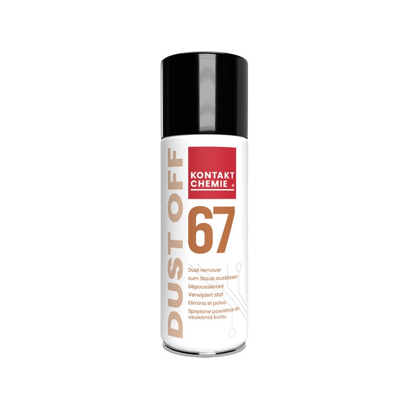 KONTAKT CHEMIE Stlačený vzduch na čištění, 200ml, nehořlavý, DUST OFF 67