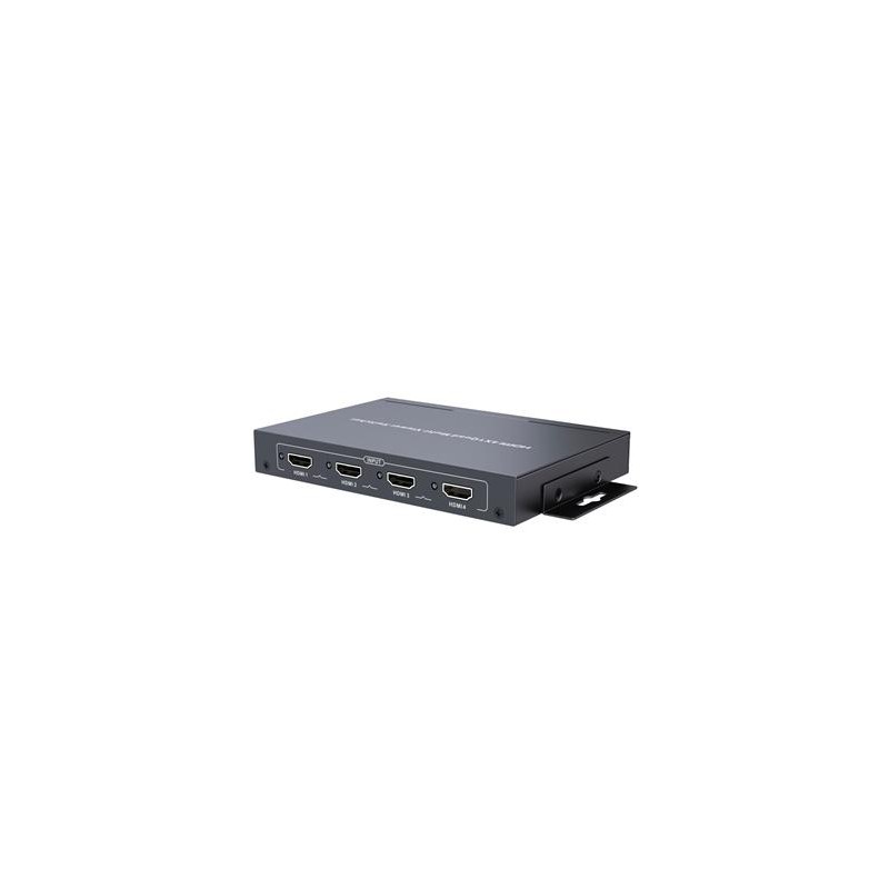 PREMIUMCORD HDMI 4 vstupy - 1 výstup, multi zobrazovací systém