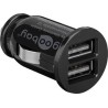 goobay Napájecí 12/24V autoadaptér na 2x USB 3,1A černý