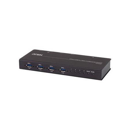 ATEN USB 3.2 Gen1 Industrial přepínač periferií 4:4 US3344I
