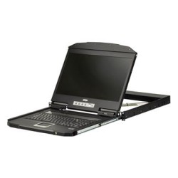 ATEN Console, 18.5" LCD, rack 19", klávesnice, touchpad, USB, VGA