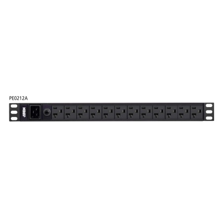 ATEN Základní napájecí jednotka 12x IEC320 C13, 1x IEC320 C20 vstup, 1U, 16A