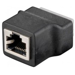 Terminal Block, konektor RJ45 female (8P8C) pro připojení vodičů zaklapnutím