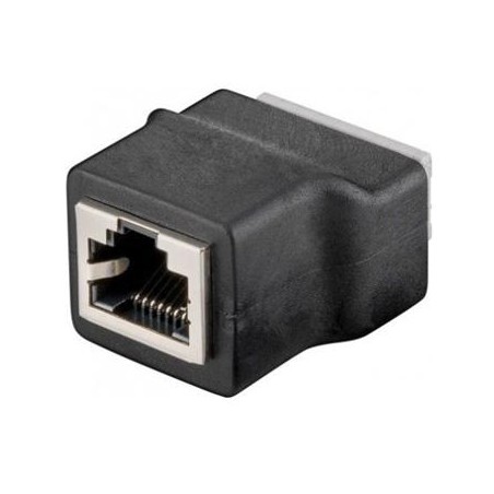Terminal Block, konektor RJ45 female (8P8C) pro připojení vodičů zaklapnutím