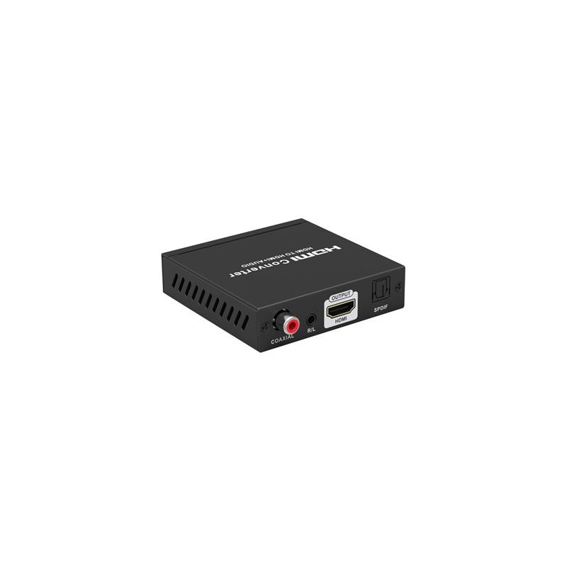 PremiumCord 4K@60Hz Audio Extractor ARC,HDR,výstupy: stereo jack, SPDIF, RCA