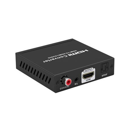 PremiumCord 4K@60Hz Audio Extractor ARC,HDR,výstupy: stereo jack, SPDIF, RCA