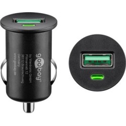 goobay Napájecí autoadaptér na Quick Charge™ QC3.0 USB 2,4A