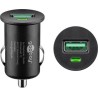 goobay Napájecí autoadaptér na Quick Charge™ QC3.0 USB 2,4A