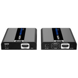PremiumCord 4Kx2K@60Hz HDMI2.0 extender na 50m přes jeden kabel Cat6/6a/7 s lokálním HDMI výstupem