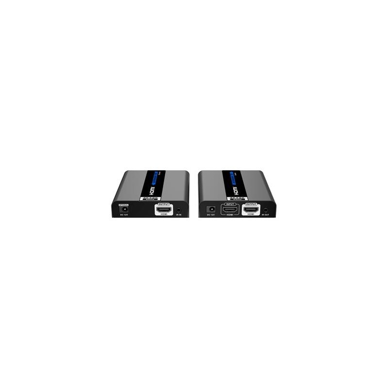 PremiumCord 4Kx2K@60Hz HDMI2.0 extender na 50m přes jeden kabel Cat6/6a/7 s lokálním HDMI výstupem