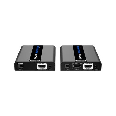 PremiumCord 4Kx2K@60Hz HDMI2.0 extender na 50m přes jeden kabel Cat6/6a/7 s lokálním HDMI výstupem