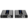 PremiumCord 4Kx2K@60Hz HDMI2.0 extender na 50m přes jeden kabel Cat6/6a/7 s lokálním HDMI výstupem