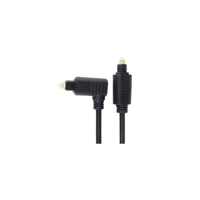 PremiumCord Kabel Toslink - Toslink 90°, tloušťka kabelu:4.0mm, délka 1m