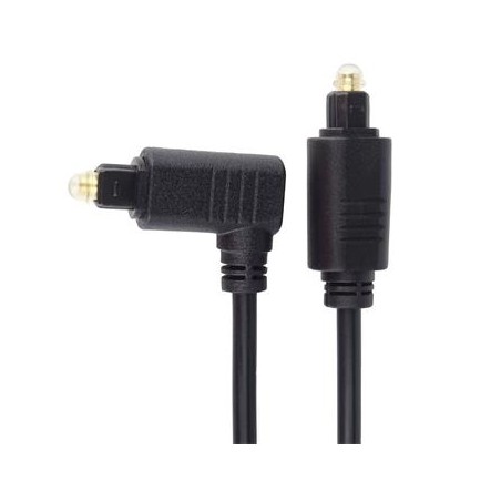 PremiumCord Kabel Toslink - Toslink 90°, tloušťka kabelu:4.0mm, délka 1m