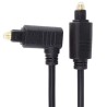 PremiumCord Kabel Toslink - Toslink 90°, tloušťka kabelu:4.0mm, délka 1m