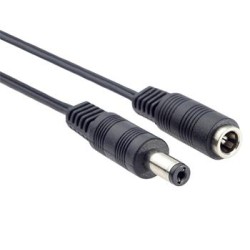 PremiumCord Prodlužovací kabel napájecího konektoru 5,5/2,1mm, délka: 3m
