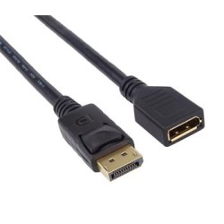 PremiumCord DisplayPort prodlužovací kabel M/F 1m