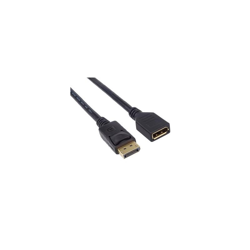 PremiumCord DisplayPort prodlužovací kabel M/F 1m