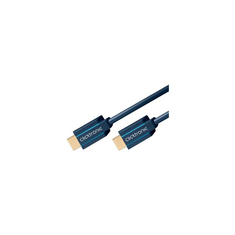 ClickTronic Ultra High Speed HDMI kabel, rozlišení 8K@60Hz, zlacené konektory, 1m
