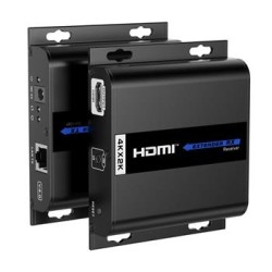 PremiumCord 4K HDMI extender na 120m přes LAN, over IP, HDBitT