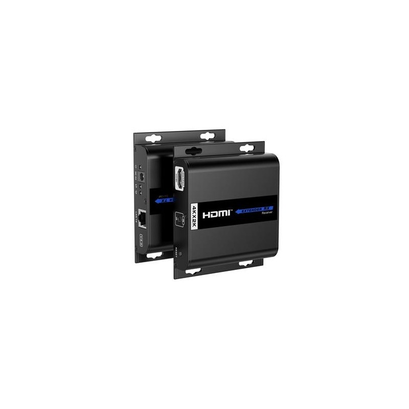 PremiumCord 4K HDMI extender na 120m přes LAN, over IP, HDBitT