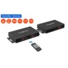 PremiumCord HDMI 1080p matrix IP extender na 120m přes LAN, over Ethernet