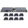 PremiumCord HDMI 1-8 splitter+extender po CAT6/6a/7, FULL HD, 3D