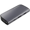 PremiumCord USB-C na HDMI1.4 + VGA + DP1.2 + PD3.0 , MST video adaptér
