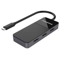 PremiumCord Adaptér USB-C (DP1.4) na 3xHDMI2.0 (triple 4K) MST Adapter
