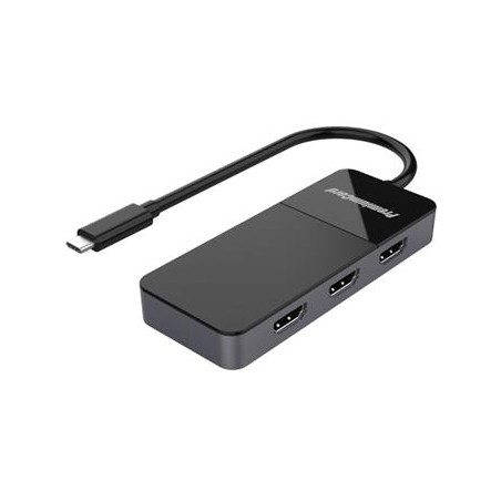 PremiumCord Adaptér USB-C (DP1.4) na 3xHDMI2.0 (triple 4K) MST Adapter
