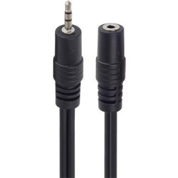 PremiumCord Kabel prodlužovací Jack 2.5mm- Jack 2.5mm M/F 3m