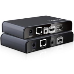 PREMIUMCORD HDMI extender na 120m přes LAN, over IP, HDBitT, lokální HDMI výstup