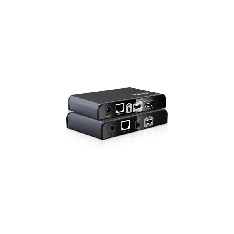 PREMIUMCORD HDMI extender na 120m přes LAN, over IP, HDBitT, lokální HDMI výstup