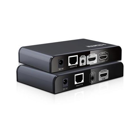 PREMIUMCORD HDMI extender na 120m přes LAN, over IP, HDBitT, lokální HDMI výstup