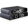 PREMIUMCORD HDMI extender na 120m přes LAN, over IP, HDBitT, lokální HDMI výstup