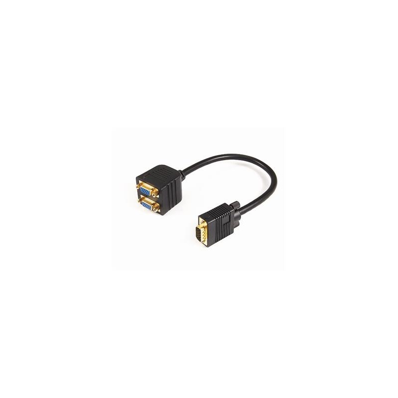 goobay Adapter VGA male 2 x VGA female