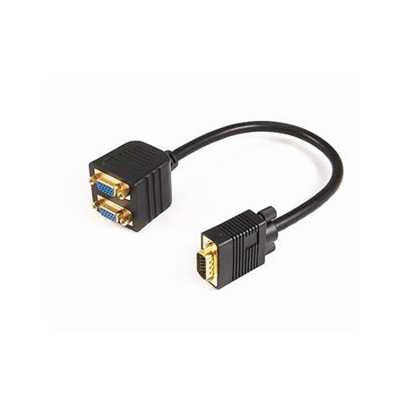 goobay Adapter VGA male 2 x VGA female