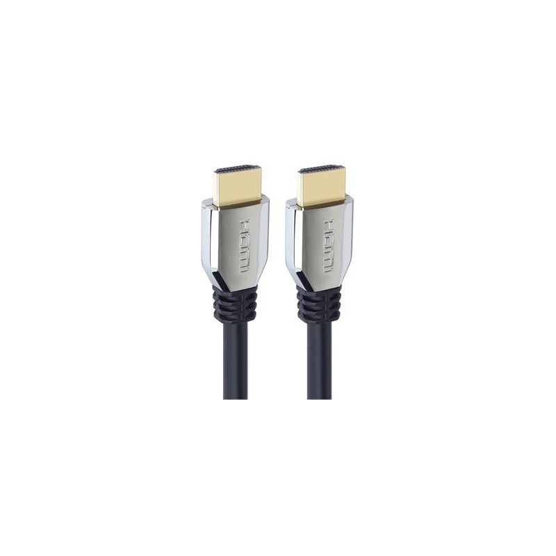 PremiumCord ULTRA HDMI 2.1 High Speed + Ethernet kabel 8K@60Hz,zlacené 1m