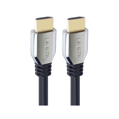 PremiumCord ULTRA HDMI 2.1 High Speed + Ethernet kabel 8K@60Hz,zlacené 1m