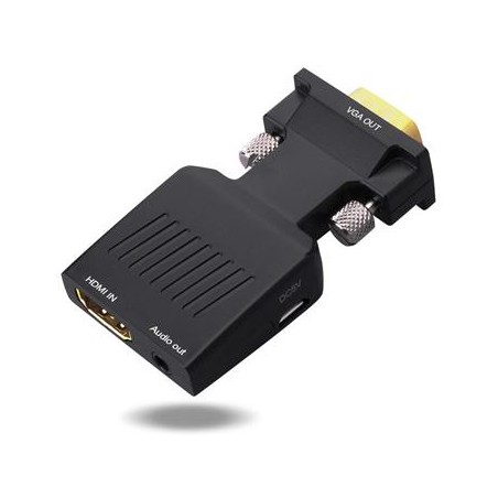 PremiumCord Převodník HDMI na VGA s audio výstupem